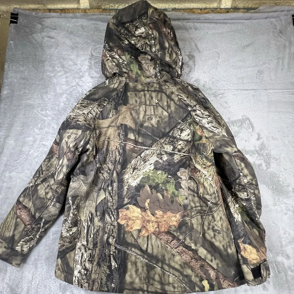 Walls Womens L Camo Insulated Hooded Hunting Gear Pink Accents Gorpcore Workwear - Picture 3 of 13